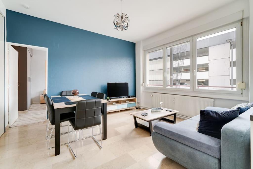 Superbe Appartement A Une Minute A Pied De La Gare Эпиналь Экстерьер фото